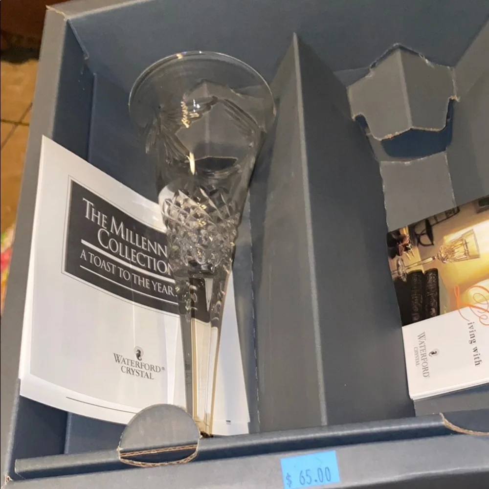 The Millennium Collection Crystal Toasting Glass